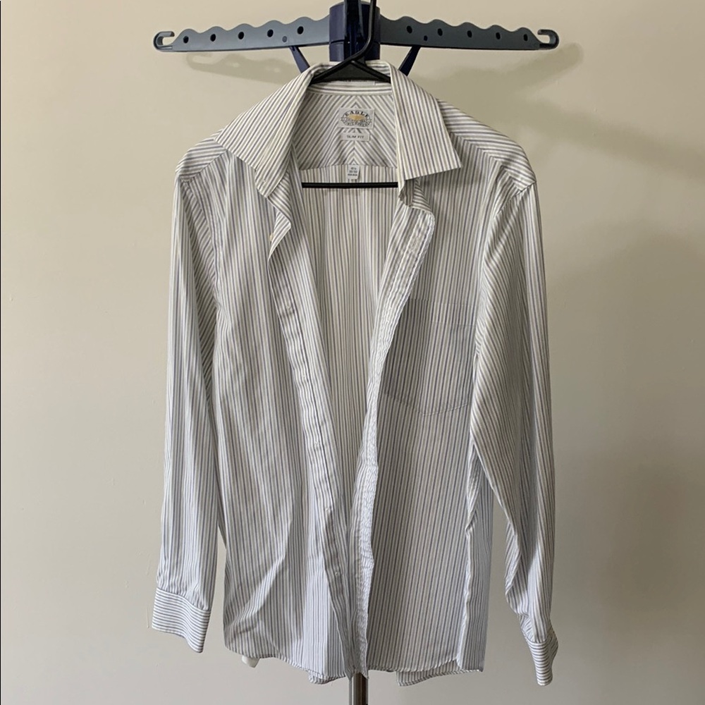 Men's Striped Dress Shirt